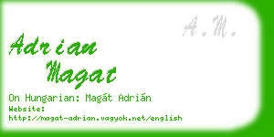 adrian magat business card