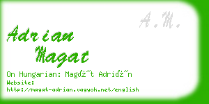 adrian magat business card